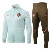 2020-21 Portugal Green II Man Soccer Training Jacket Tracksuit