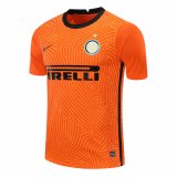 2020-21 Inter Milan Goalkeeper Orange Man Soccer Jersey