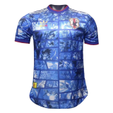 (Player Version) 2024 Japan Special Blue Soccer Jersey Mens