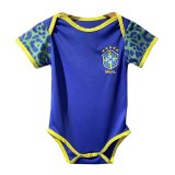 2022 Brazil Away Baby Infant Soccer Jersey