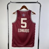 (EDWARDS - 5) 2024 Jordan Brand Weekend Essential Dri-FIT NBA Swingman Jersey Mens