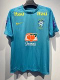 2022 Brazil Sky Blue Soccer Training Jersey Mens