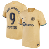 (Lewandowski #9) 22/23 Barcelona Away Soccer Jersey Mens