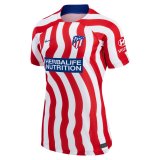 22-23 Atletico Madrid Home Soccer Jersey Womens