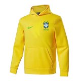 (Hoodie) 2022 Brazil Yellow Pullover Soccer Sweatshirt Mens
