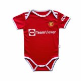 21/22 Manchester United Home Soccer Jersey Baby Infant