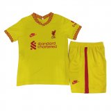 21/22 Liverpool Third Soccer Kit (Jersey + Short) Kids