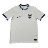 2022 Brazil White Soccer Training Jersey Mens