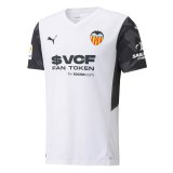 21/22 Valencia Home Mens Soccer Jersey