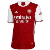 20/21 Arsenal Home Red Man Soccer Jersey