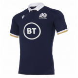 20/21 Scotland Home Navy Rugby Man Soccer Jersey