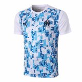 2020-21 Olympique Marseille White Man Soccer Training Jersey