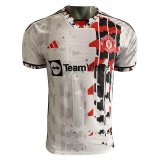 (Special Edition Match) 23/24 Manchester United White Soccer Jersey Mens