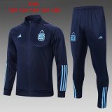 22/23 Argentina Royal Soccer Training Suit Jacket + Pants Kids