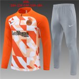 23/24 Inter Milan Orange Soccer Training Suit Kids