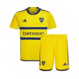 23/24 Boca Juniors Away Soccer Jersey + Short Kids