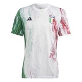(Pre-Match) 2023 Italy White Soccer Training Jersey Mens