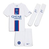 22-23 PSG Third Soccer Jersey + Shorts + Socks Kids