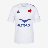 20/21 France Away White Rugby Man Soccer Jersey