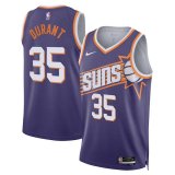 (DURANT - 35) 23/24 Phoenix Suns Purple Swingman Jersey - Icon Edition Mens