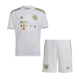 22/23 Bayern Munich Away Soccer Jersey + Shorts Kids