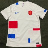2022 Netherlands White Soccer Jersey Mens