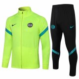 21/22 Inter Milan Yellow Soccer Training Suit (Jacket + Pants) Man
