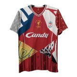 2005 Liverpool Retro Champions League Final Special Edition Mens Soccer Jersey