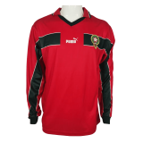 (Retro Long Sleeve) 1998 Morocco Third Away Soccer Jersey Mens