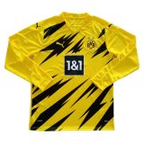2020-21 Borussia Dortmund Home Man LS Soccer Jersey