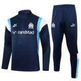 23/24 Olympique Marseille Royal Soccer Training Suit Mens