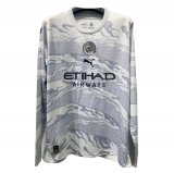 (Long Sleeve) 2024 Manchester City Year of the Dragon Special Soccer Jersey Mens