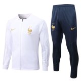 France White Training Suit Jacket + Pants Mens 2022