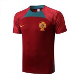 22/23 Portugal Red Soccer Training Jersey Mens