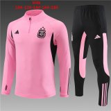 2024 Argentina Pink Soccer Training Suit Kids