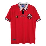 (Retro) 1998-1999 Norway Home Soccer Jersey Mens