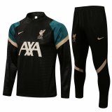 21/22 Liverpool Black GB Soccer Training Suit Mens