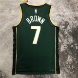 Boston Celtics 2022/2023 Green City Edition Swingman Jersey Man (BROWN #7)