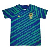 Brazil Green Training Jersey Mens 2022/23