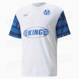 22/23 Olympique Marseille Puma King White Soccer Training Jersey Mens