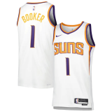(Devin Booker #1) 22/23 Phoenix Suns White Swingman Jersey - Association Mens