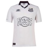 (Charlie Brown Days of Glory) 22/23 Santos FC White Soccer Jersey Mens