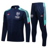 21/22 Arsenal Navy Soccer Training Suit (Jacket + Pants) Mens