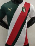 (Player Version) 2022 Italy Green White Red Special Version Soccer Jersey Mens