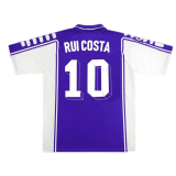 (Retro RUI COSTA #10) 1999/00 Fiorentina Home Soccer Jersey Mens