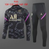 2020-21 PSG Black Kids Soccer Training Suit