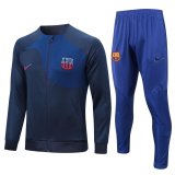 22/23 Barcelona Royal Soccer Training Suit Jacket + Pants Mens