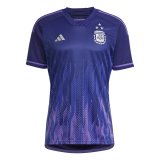2023 Argentina 3-Star Away World Cup Champions Soccer Jersey Mens