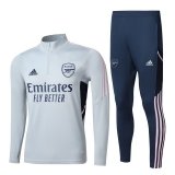 21/22 Arsenal Light Grey Soccer Training Suit Mens