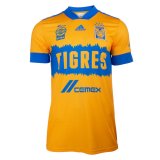 20/21 Tigres UANL Home Yellow Man Soccer Jersey